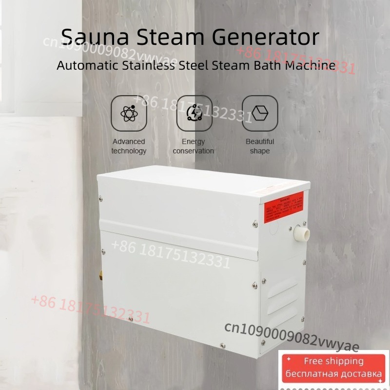 Steam Sauna Generator 9Kw - 220V/380V 9KW sauna-stoomgenerator voor thuisgebruik, geschikt