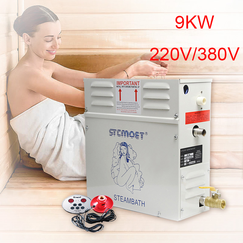 Steam Sauna Generator 9Kw - 9KW Stoomgenerator voor Douche 220 V/380