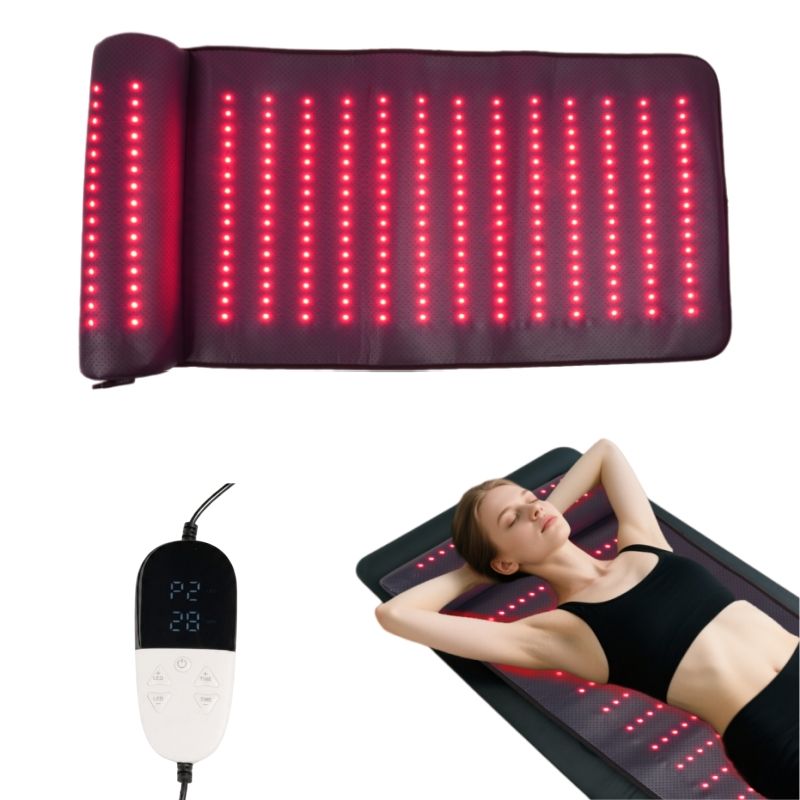 Red Light Therapy Mat Full Body - Infrarood Rood Licht Therapie Mat, Rood