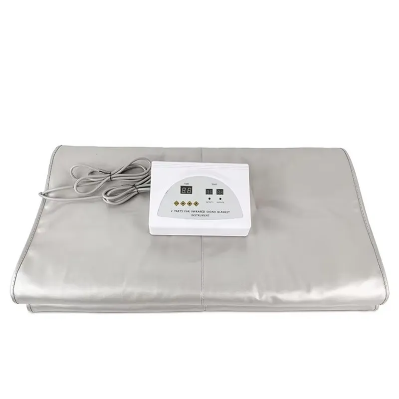 Infrared Sauna Blanket Portable - Draagbaar afslankapparaat, elektrische infrarood sauna-deken, warme