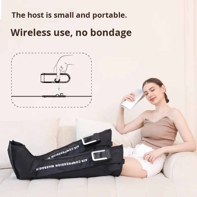 Luchtcompressie beenmassager,  - Compression Boots Recovery recensie en prijs