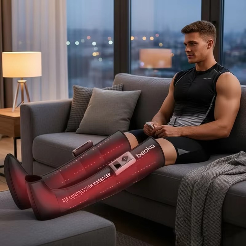 Draadloze beenherstelboots met - Compression Boots Recovery recensie en prijs