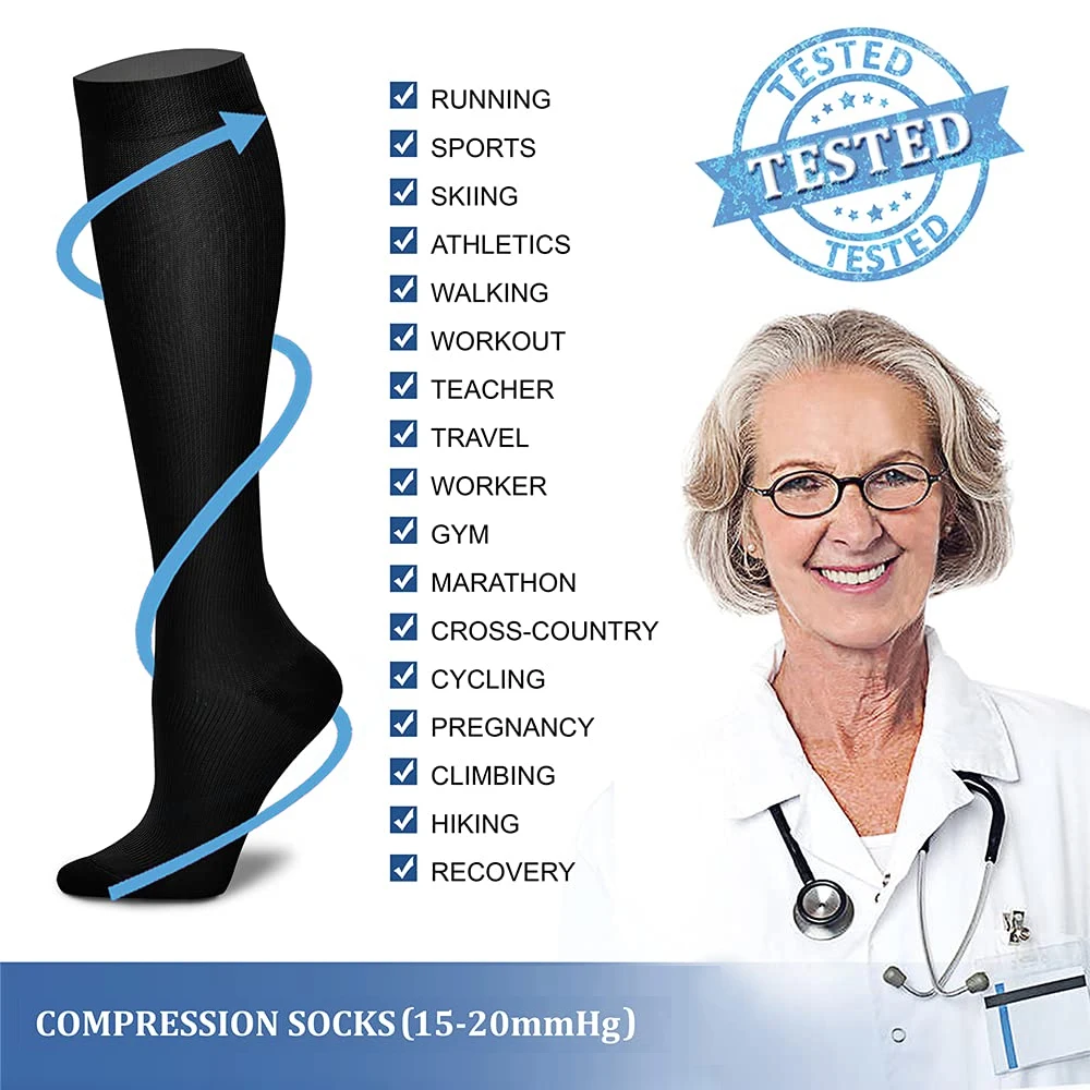 1 paar compressiekousen voor d - Compression Boots Recovery recensie en prijs
