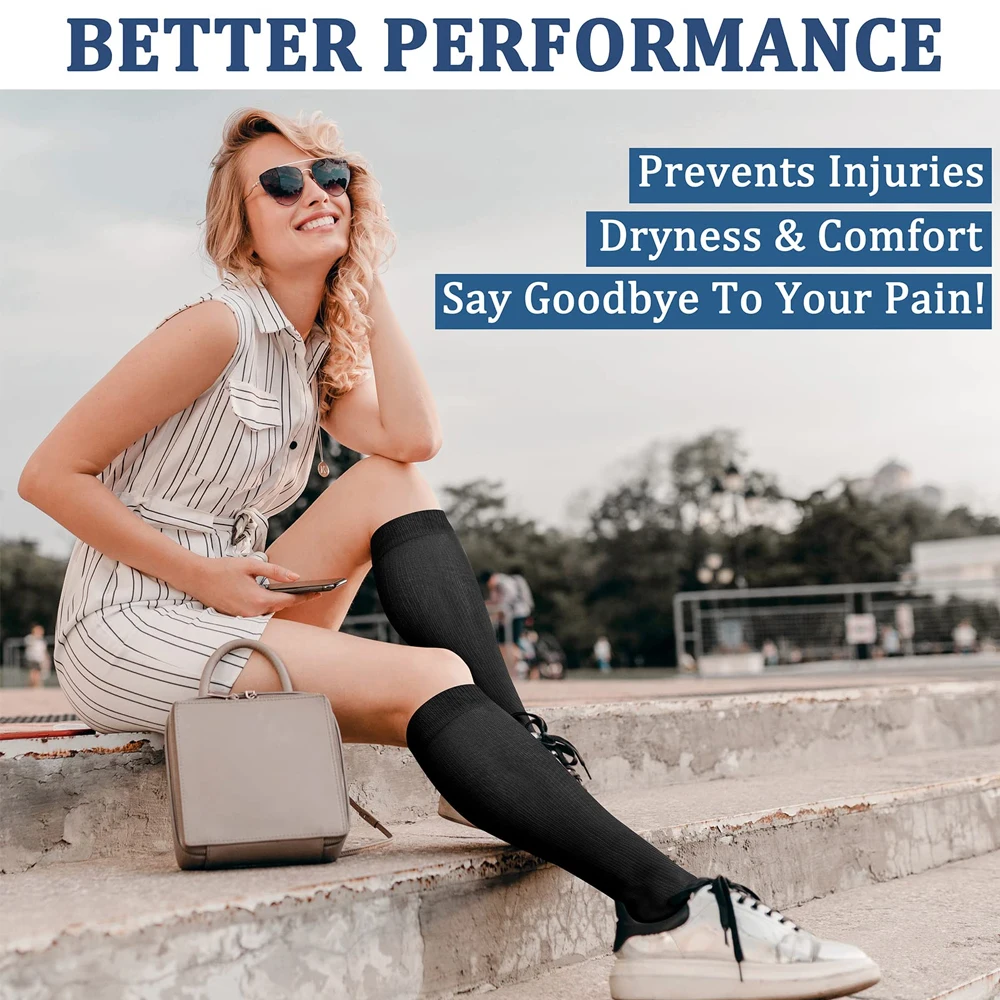 1 paar compressiekousen voor d - Compression Boots Recovery recensie en prijs