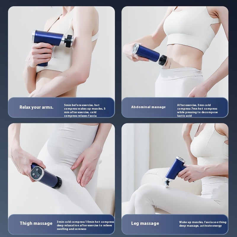 Elektrisch massagepistool met  - Massage Gun Percussion Deep Tissue recensie en prijs