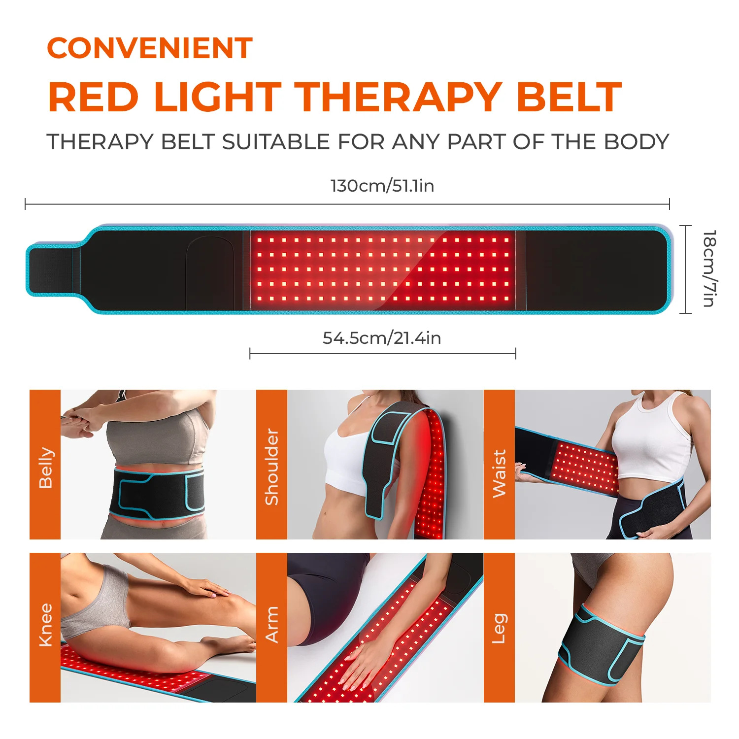 Rode & Infrarood Lichttherapie - Red Light Therapy Belt recensie en prijs