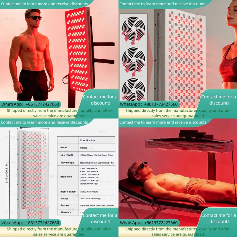 1500W Roodlichttherapiepaneel  - Red Light Therapy Panel 1500W recensie en prijs