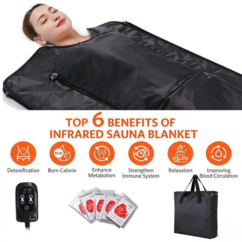 Infrarood sauna deken draagbaa - Infrared Sauna Blanket Portable recensie en prijs