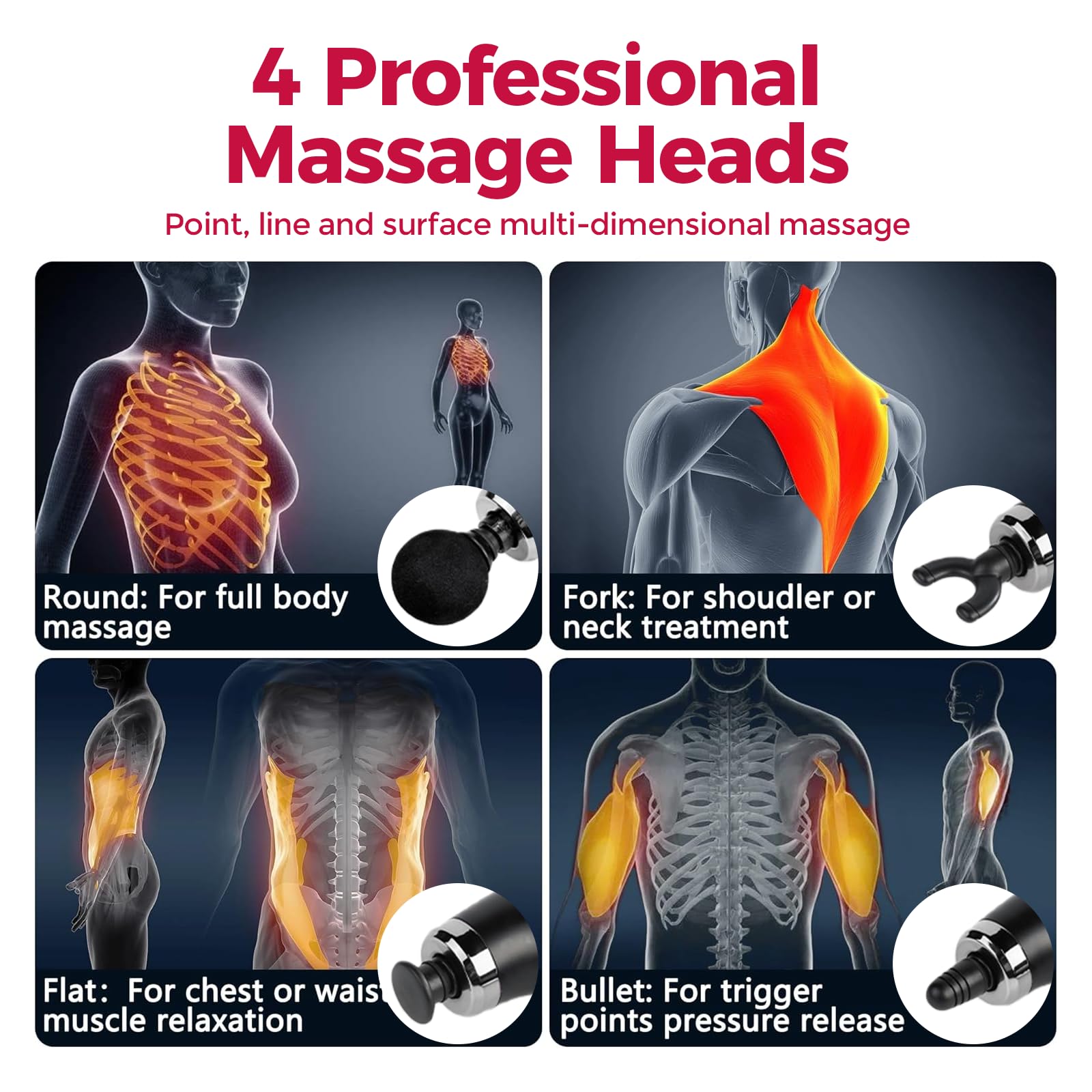 Deep Tissue Massage Gun voor r - Massage Gun Percussion Deep Tissue recensie en prijs