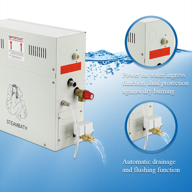 9KW Luxe Stoomgenerator Douche - Steam Sauna Generator 9Kw recensie en prijs