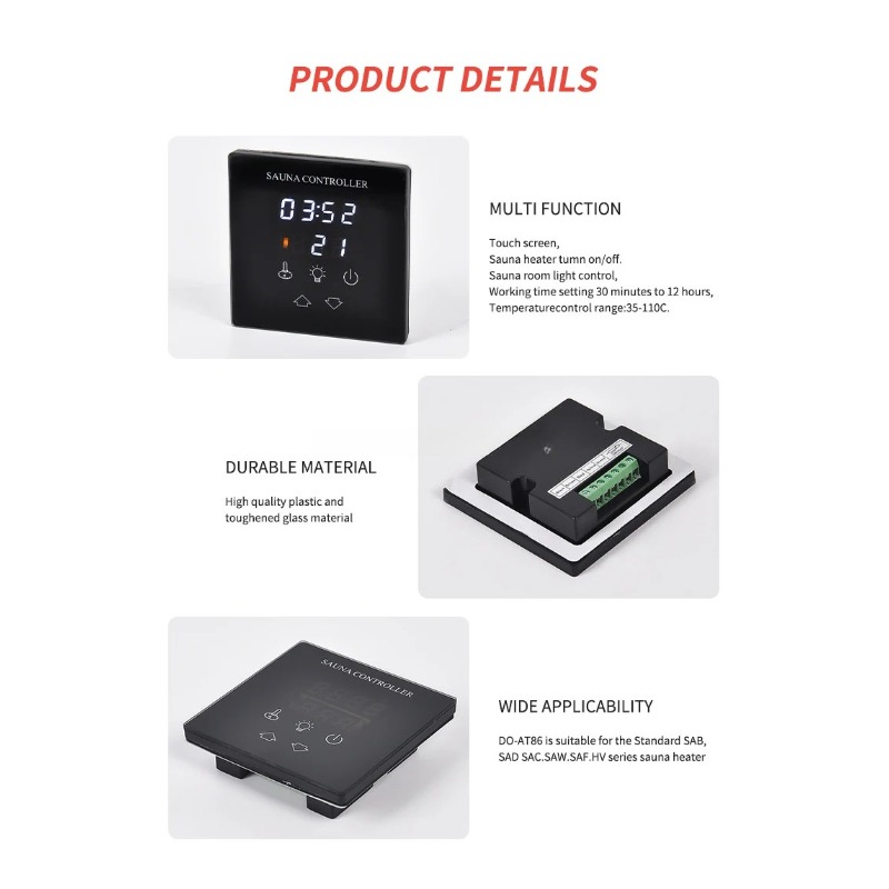 6KW digitale thermostaat sauna - Sauna Heater 6Kw Electric recensie en prijs