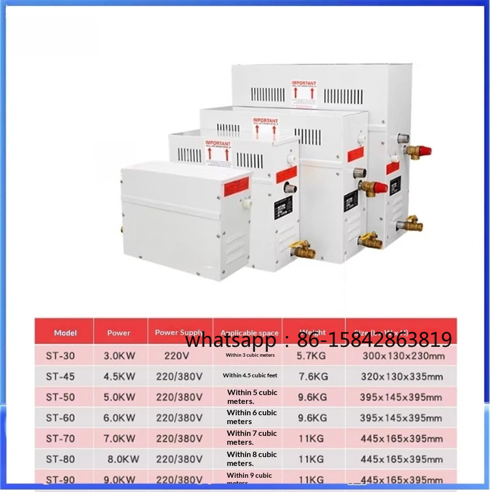 3-9KW Stoomgenerator 220 V/380 - Steam Sauna Generator 9Kw recensie en prijs