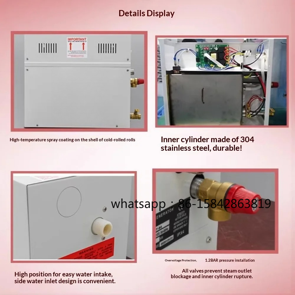 3-9KW Stoomgenerator 220 V/380 - Steam Sauna Generator 9Kw recensie en prijs