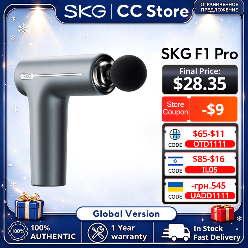 SKG F1 Pro Mini Diepteweefselm - Massage Gun Percussion Deep Tissue recensie en prijs