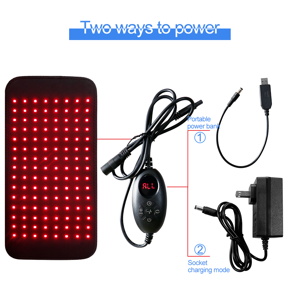 Professionele 120 LED rode lic - Red Light Therapy Belt recensie en prijs