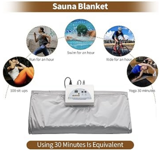 Sauna-deken met dubbele bedien - Infrared Sauna Blanket Portable recensie en prijs