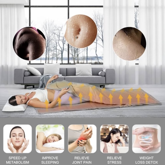 Sauna-deken met dubbele bedien - Infrared Sauna Blanket Portable recensie en prijs