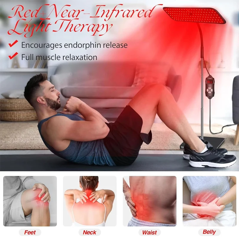 Nabij infrarood lichtpaneel 66 - Red Light Therapy Mat Full Body recensie en prijs