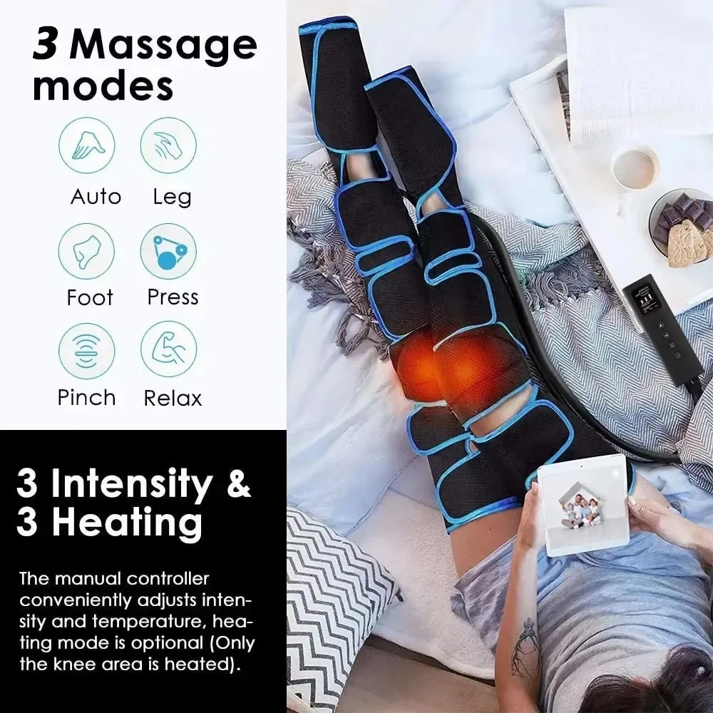 Beenmassager met warmte- en lu - Compression Boots Recovery recensie en prijs